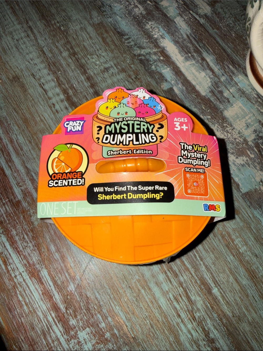 The Original Mystery Dumpling Sherbert Edition  orange scented sealed new